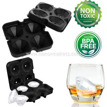 Silicon diamond Ice Mould